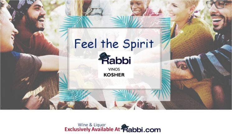 Rabbi feel the Spirits Liquor Wine